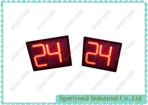 Cheap Electronic Basketball 24 Seconds Shot Clock with Handheld Wireless Console, red colco LED display for sale