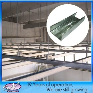 0.40-1.0mm Thickness Fireproofing Galvanized Tee Grid for Suspended Ceiling T