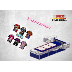 China Digital 8 Color T Shirt Printer Pigment Ink 260kg Weight 220V / 110V Voltage on sale
