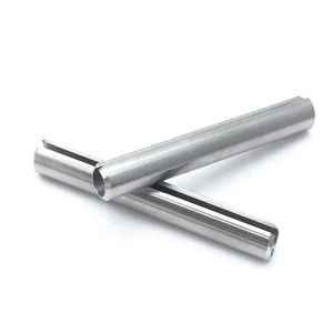 SUS304 Coiled Spring Pins Zinc Plated DIN1481 Elastic Cylindrical