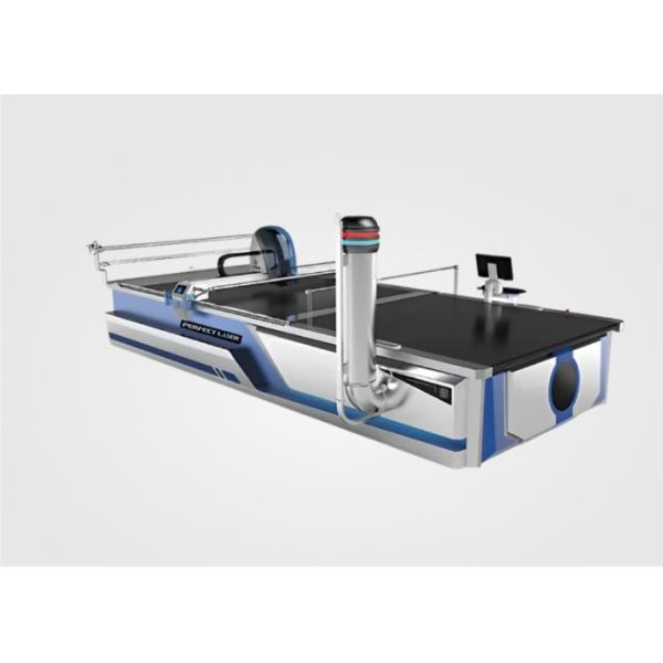 Automatic CNC Multi Layers Fabric Curtain Leather Glove Quilt Clothing T Shirt