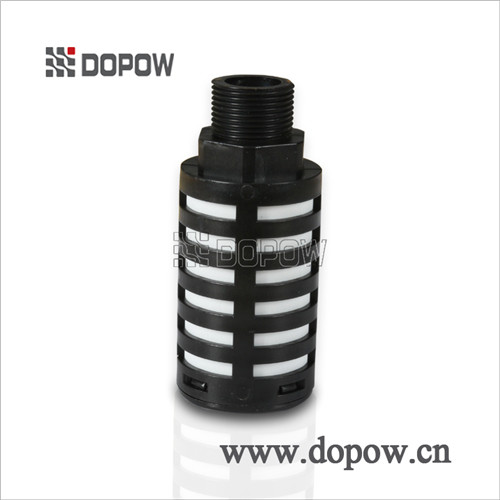 Quality 1/2 Pneumatic Plastic Air Silencer Muffler Lightweight Easy Install wholesale