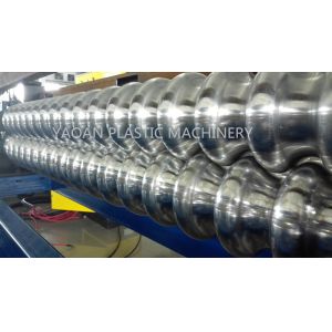 ABB Inverter Customized Plastic Roof Tile Machine Temperature 180-220C