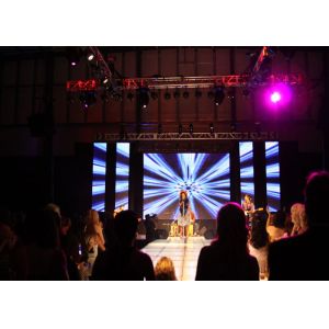 Cheap Full Color Video Rental P4.8 Stage LED Screen Die - casting Aluminum for sale