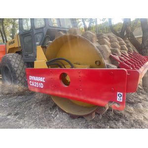 Used Dynapac Road Roller Ca251d Compactor Machine With Cummins Engine