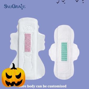 Soft Breathable SNUGRACE Organic Ladies Sanitary Napkin Supports Odm Oem