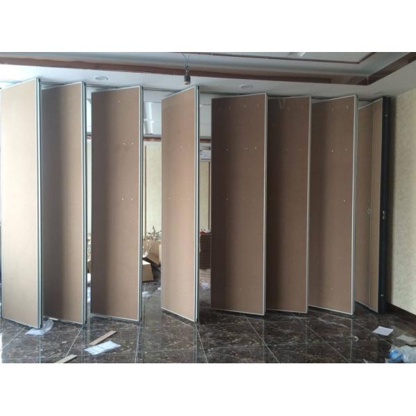 Aluminium Profile Operable Walls Restaurant Soundproof Folding Removable Wall Partitions