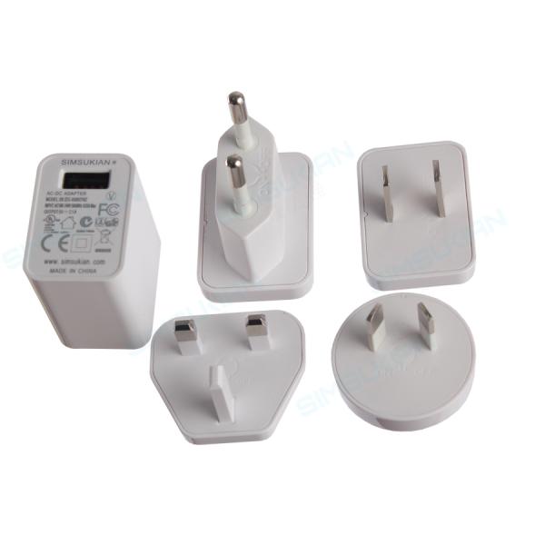exchangeable head usb charger for mobile