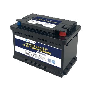 12V 100Ah LiFePO4 Battery with UL1642 UN38.3 Certification and H6 DIN Case