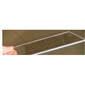 Cheap high quality wide and long quartz glass plate length 1000mm x width 155mm for sale