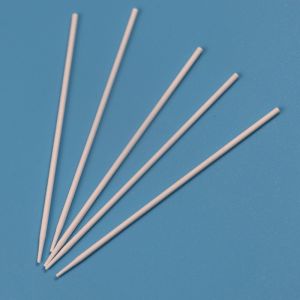 Biodegradable Paper Stick 1mm Industrial Cotton Bud Swab Mini Pointed Head