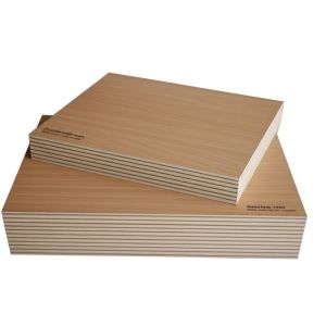 Cheap Thermalconductivity 0.12 to 0.15 W per meter Kelvin Fireproof MDF Boards Thickness Range 3mm to 25mm Meets CARB and EPA Standards for sale