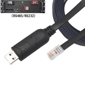 USB-A To RS485 RJ45 Serial Cable 8P8C Compatible With RS485 Communication Configuration Debugging Line