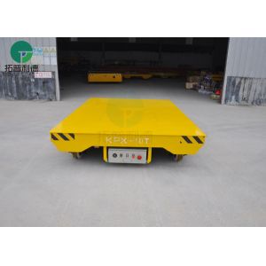 Large Capacity Warehouse Battery Drive Transfer Cart Supplier On Rail