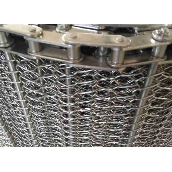 Balance Weave Wire Conveyor Belt Standard Type 0.5 M/Min To 60 M/Min Smooth