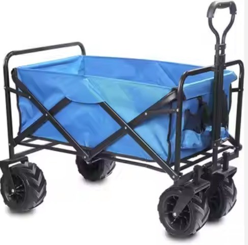 Quality Collapsible Folding Beach Wagon for Outdoor Garden and Portable Camping Cart Trail wholesale