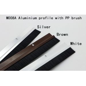 Wooden Door Bottom Brush Sweep Wind Proof Block Insects