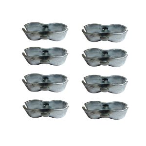 8FT X 12FT 12.5GA wire 38mm outer tubing temp chain link construction security