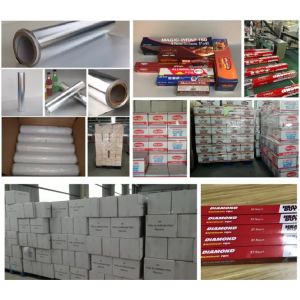 Roll Ice Cream Wrapping Butter Paper Aluminium Foil Laminated