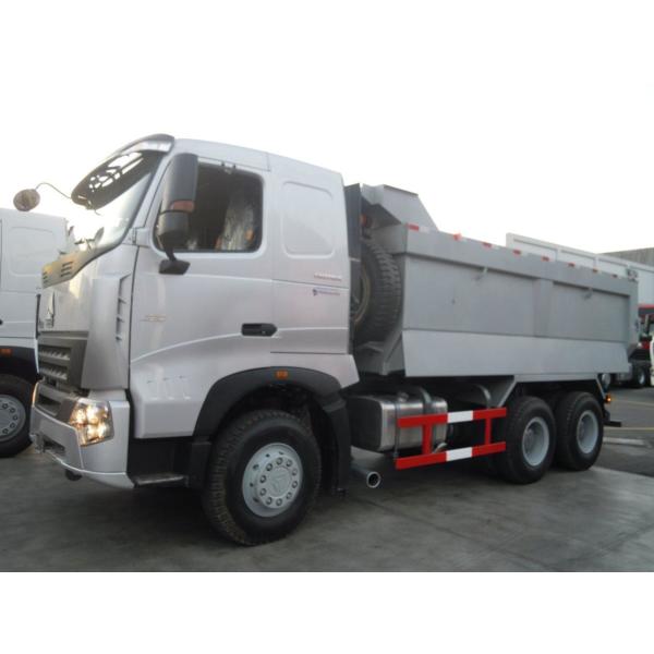 Quality HOWO A7 6X4 Dump Truck With One Sleeper Cabin Front Axle Steering With Double T - Cross Section Beam wholesale