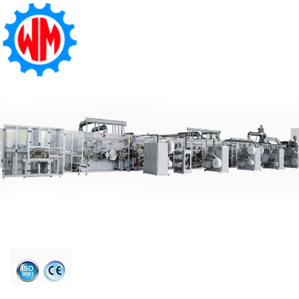 Quality PLC Panty Liner Making Machine With Packaging System Easy Operation wholesale
