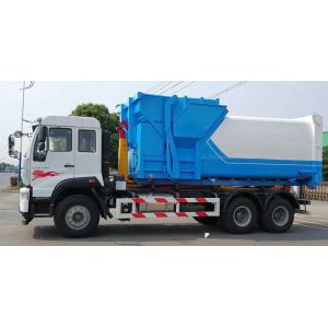 9.726L Engine 18CBM Special Purpose Truck / Garbage Container Lift