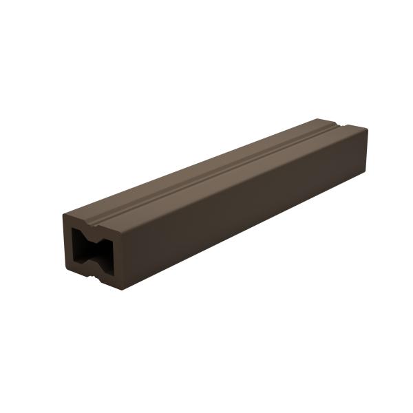 40 X 30 Composite Decking Joist 4m Wood Plastic Composite Flooring Keel For