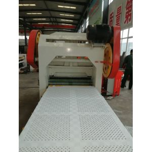 Fully Perforated Gypsum Ceiling Panel Machine With Custom Colour