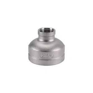 Stainless Steel 304 NPT Female Threaded Cast Pipe Fitting with Hexagon/Round