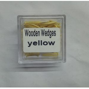 Fixing Wooden Wedges Dental Packaging Of 400 Pcs / Kit With 6 Colors