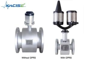 Cheap Sewage Battery Power Supply Electromagnetic Flow Meter With GPRS Function for sale