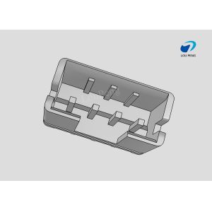 PCB Mount Header, vertical, Wire-to-Board, 4 Position, 2.54mm Pitch, Tin,