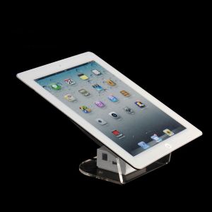 tablet pc anti theft stand with alarm security system and charge usage