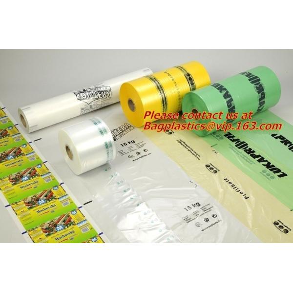 Clear Lay-Flat Poly Tubing on Rolls, Black Conudctive Poly Tubing on Rolls and