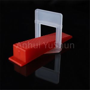 Customized Tile Leveling Clips And Wedges 2mm 1mm 200pcs For Floor