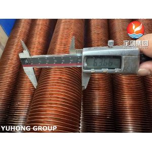 ASTM A106 Gr.B Cu-T2 Embedded Fin Tube with Thermal Shock Resistance for 350–400°C Applications