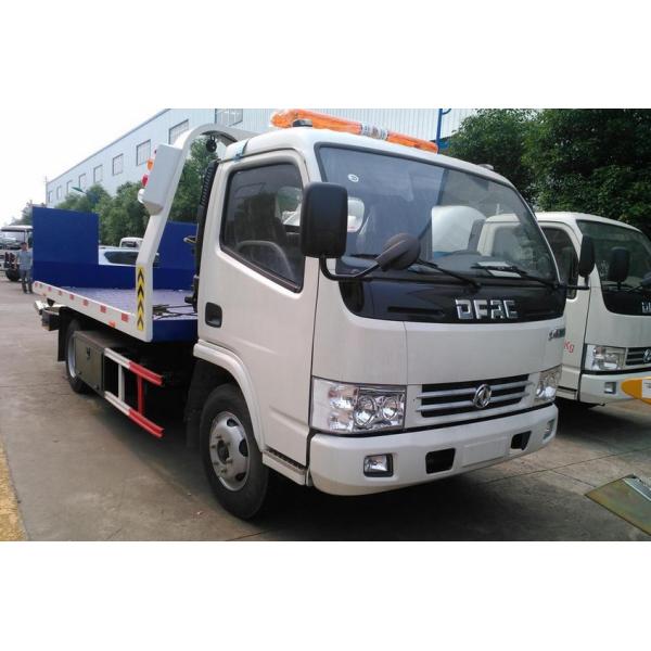 Quality dongfeng 4X2 Flatbed Slide Wrecker Truck for 3ton Light Duty Recovery Truck wholesale