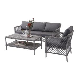 Patio Furniture Set Outdoor Sectional Sofa Conversation Set All Weather Wicker