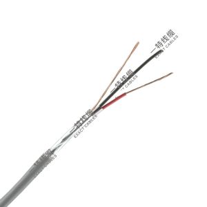 CPR Eca Alarm Cable with PVC Jacket and 2x0.22mm2 Shielded Stranded CCA