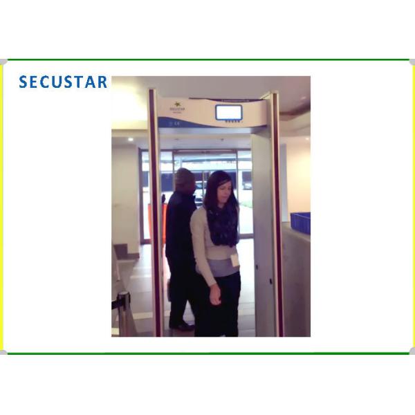 Anti - Interference Metal Detector Door Frame , Airports Walk Through Body