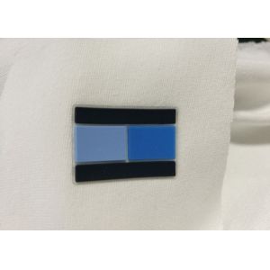Washable Heat Transfer Flock Labels , Custom Screen Printing Patches