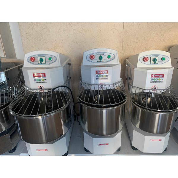 30 Liter Single Speed Double Motion Spiral Dough Mixer For Pizza Bread Baking