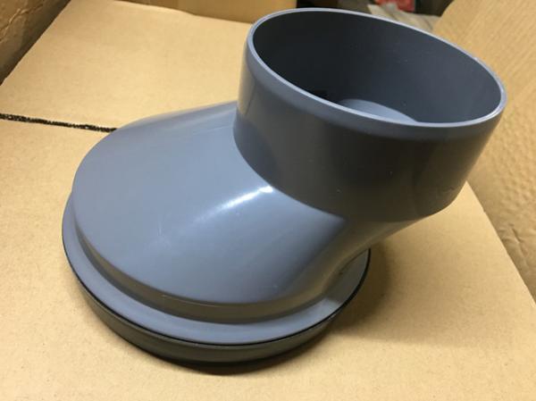 Quality Short Adjust Toilet Shifter Offset Soil Pipe Connector Strong Fall Type Flushing Mode wholesale