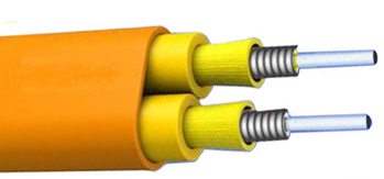 Quality Flat Duplex Armored Optical Cable  2000M LSZH/PVC wholesale