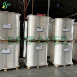 Cheap 28GSM Not Toxic Straw Wrapping Paper Rolls with logo Customized for sale