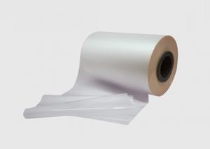 Cheap 40-50mic PETG White Shrink Film For Sleeve Printing Milk White Golssy for sale