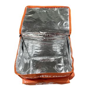 Insulated Motorcycle Pizza Food Delivery Backpack with Custom Logo Aluminium