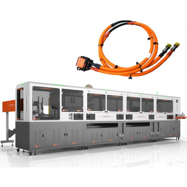 Quality Antiwear Wire Harness Cutting Machine Practical Automatic Cable Crimping Machine wholesale