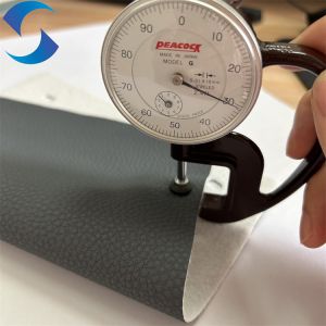 Economy PVC Synthetic Leather Fabric Car Seat Covers Automotive Material Cat Paw