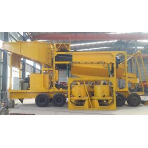 100m3/H,75Kw Power, 9m Length ,Steel,Rotary Movable,Gold Washing Trommel Screen